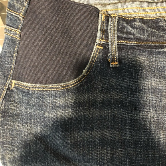 Old navy maternity side panel boot cut jeans - Picture 3 of 13